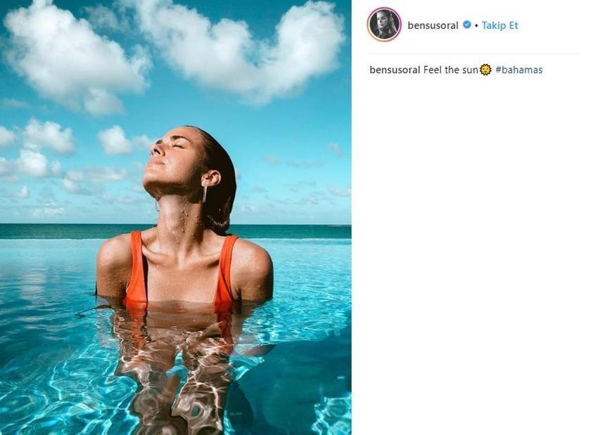 Bensu Soral o halini paylaştı, Instagram yıkıldı!