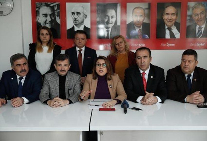 CHP ilçe başkanlığında gerginlik!