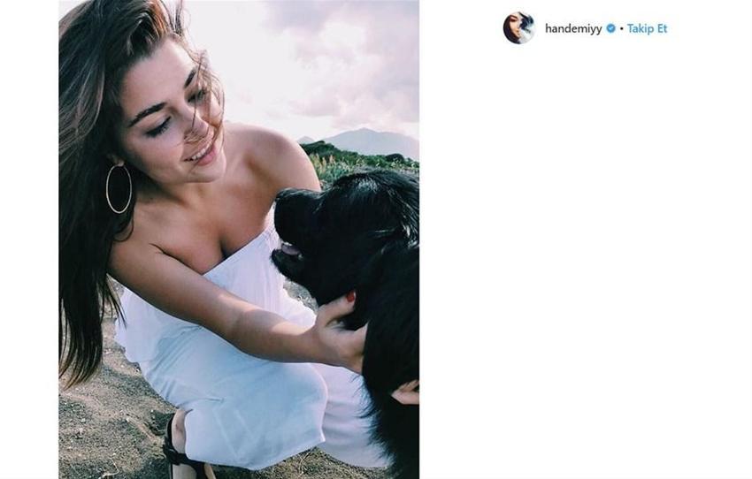 Hande Erçel'in 'seksi' fotoğraf krizi!