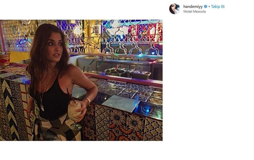 Hande Erçel'in 'seksi' fotoğraf krizi!