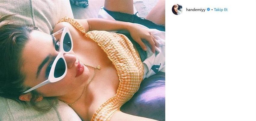 Hande Erçel'in 'seksi' fotoğraf krizi!