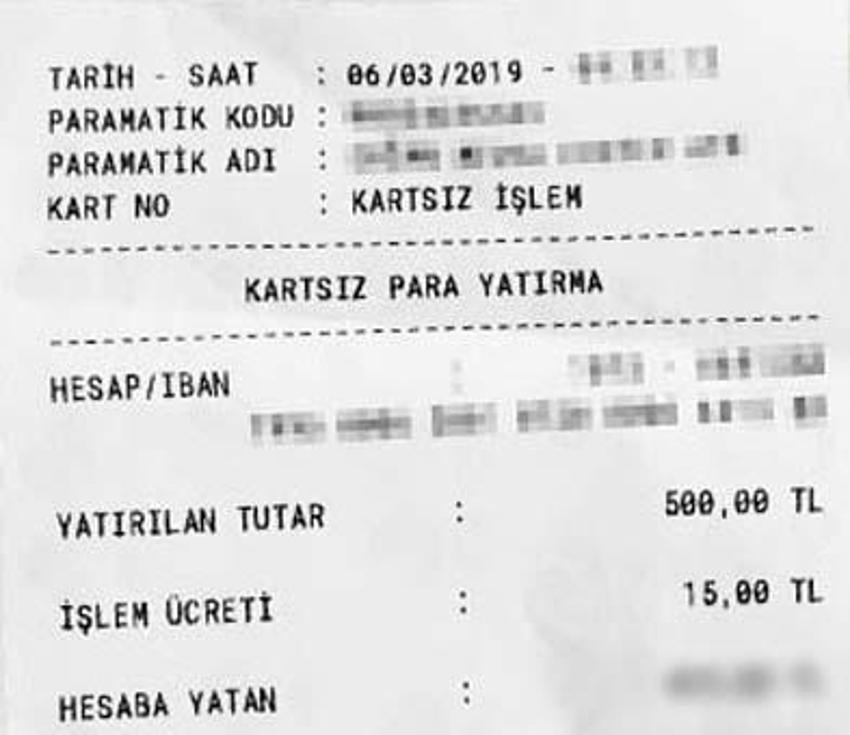 Bankada hesabı olanlar dikkat!! ATM'den para yatırma-çekme...