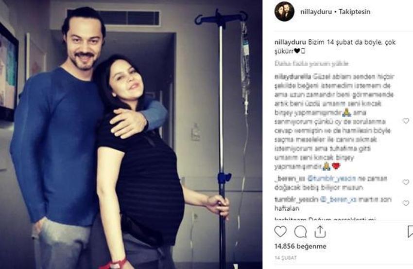 Güzel oyuncu anne oldu