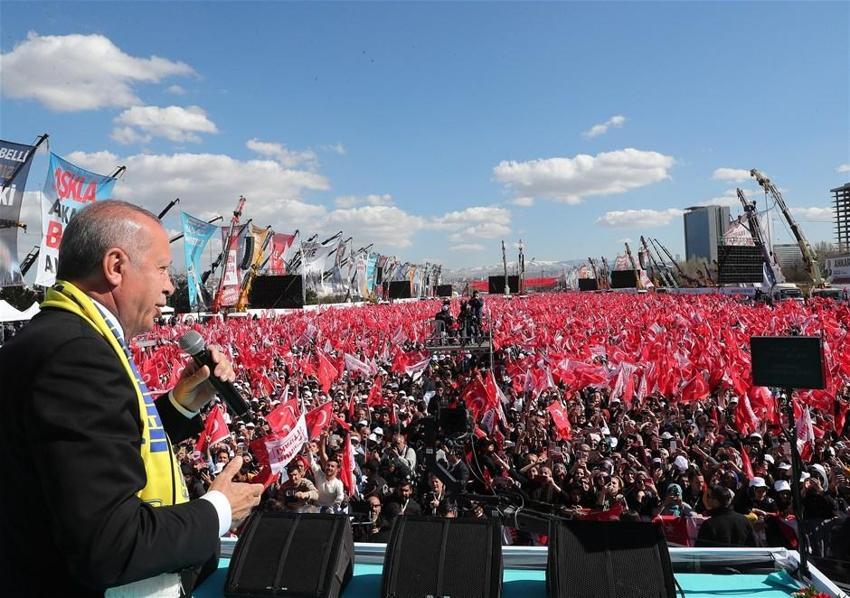 Ankara'da tarihi gün! İşte dev mitingden kareler...