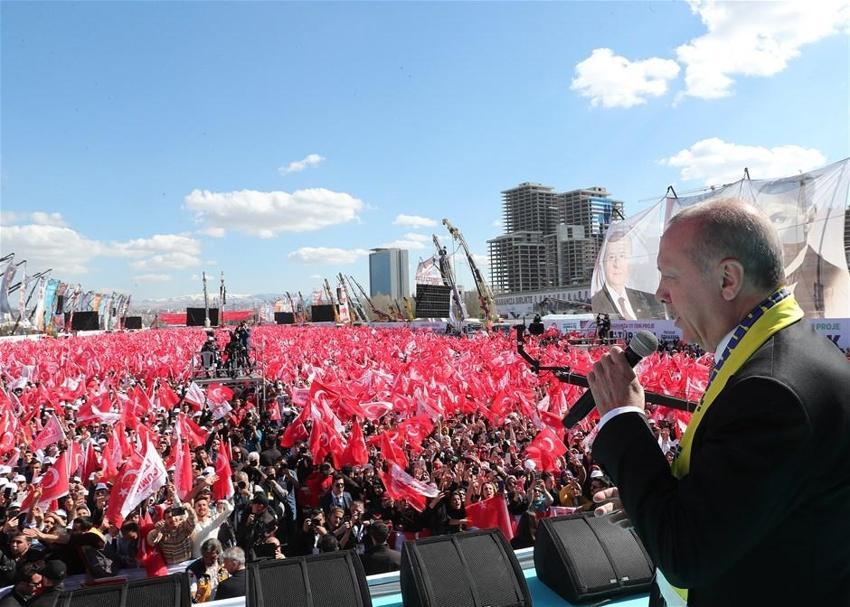 Ankara'da tarihi gün! İşte dev mitingden kareler...