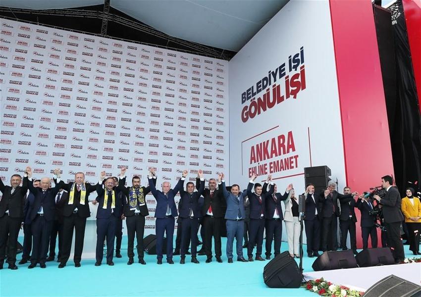 Ankara'da tarihi gün! İşte dev mitingden kareler...