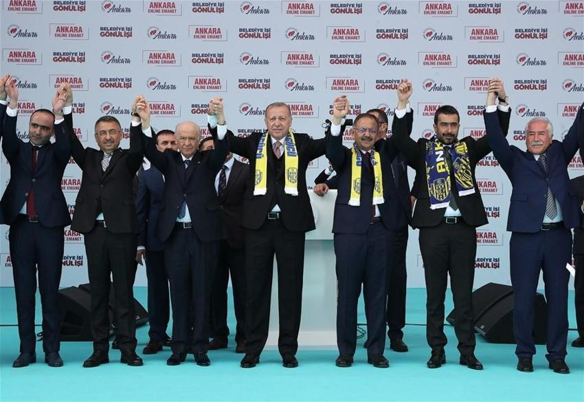 Ankara'da tarihi gün! İşte dev mitingden kareler...