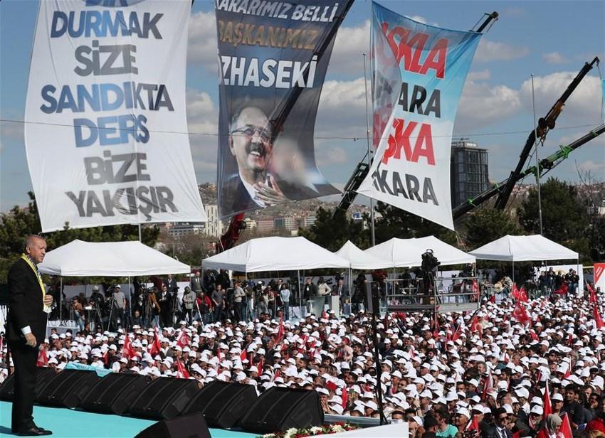 Ankara'da tarihi gün! İşte dev mitingden kareler...