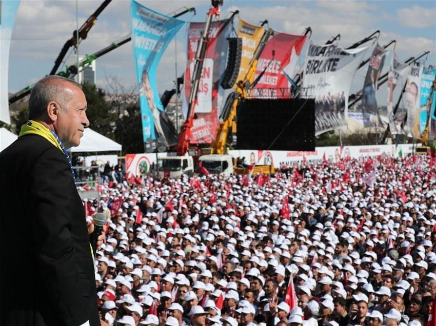 Ankara'da tarihi gün! İşte dev mitingden kareler...