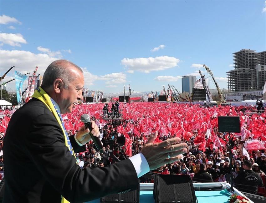 Ankara'da tarihi gün! İşte dev mitingden kareler...