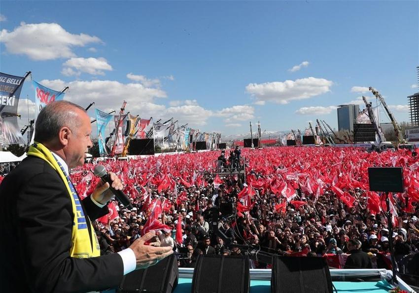 Ankara'da tarihi gün! İşte dev mitingden kareler...