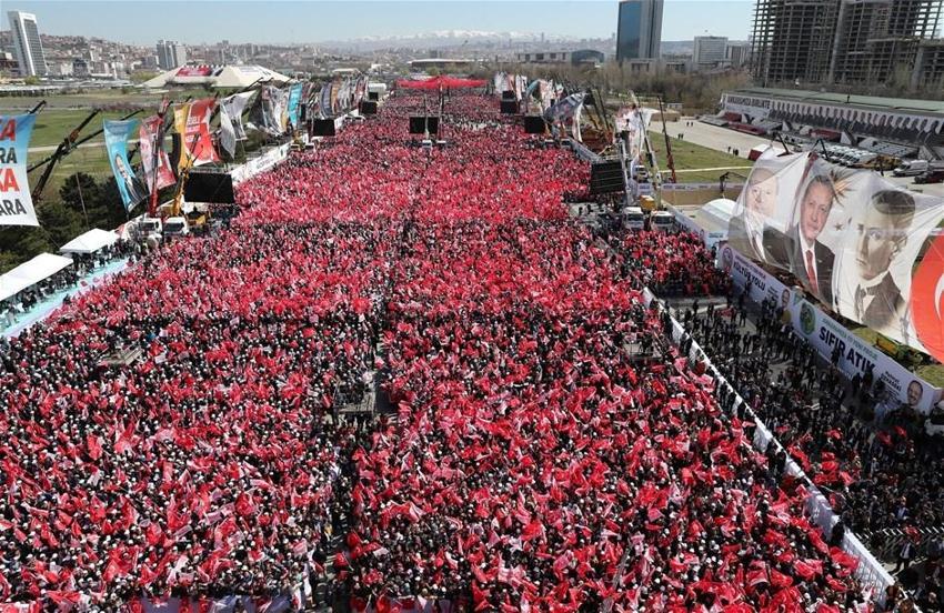 Ankara'da tarihi gün! İşte dev mitingden kareler...