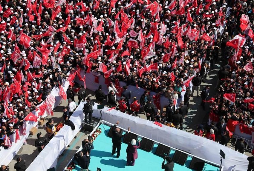 Ankara'da tarihi gün! İşte dev mitingden kareler...