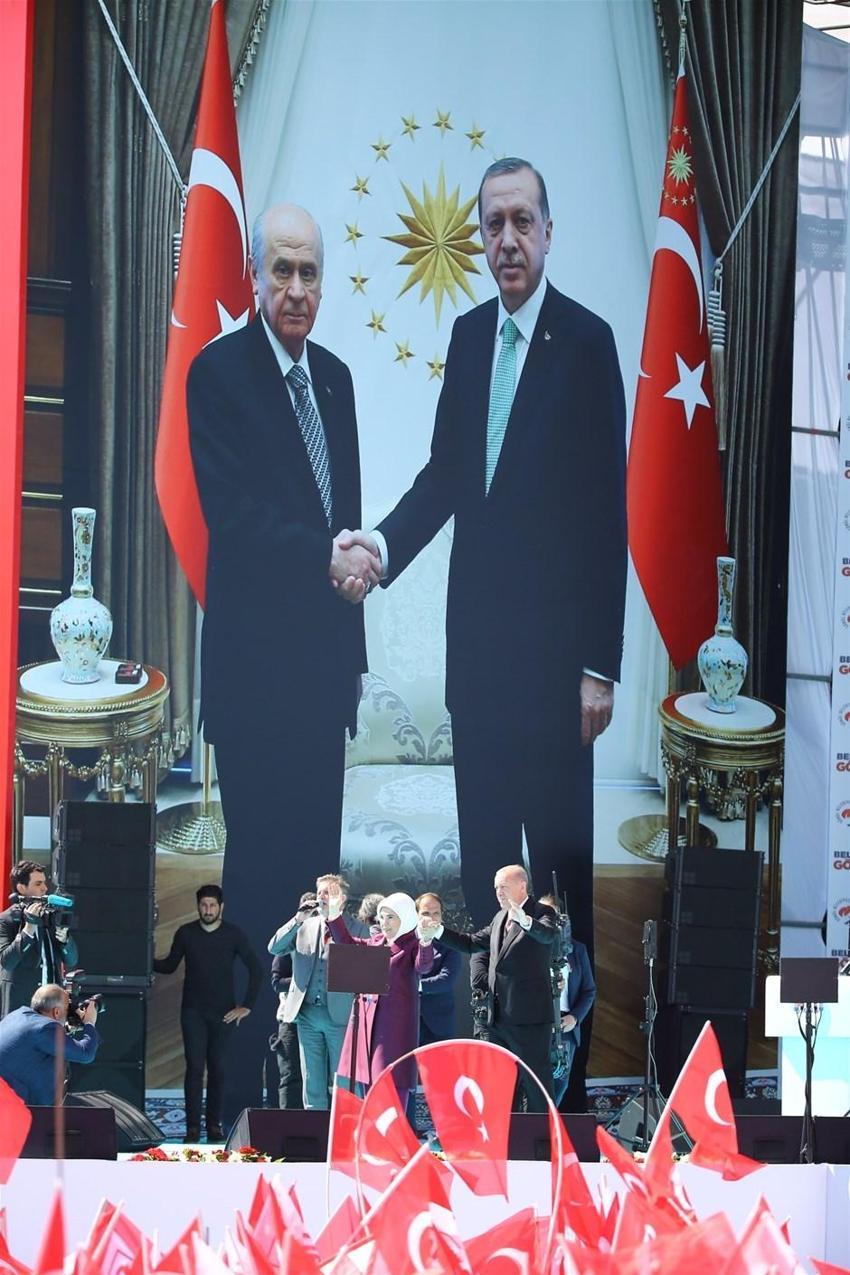 Ankara'da tarihi gün! İşte dev mitingden kareler...