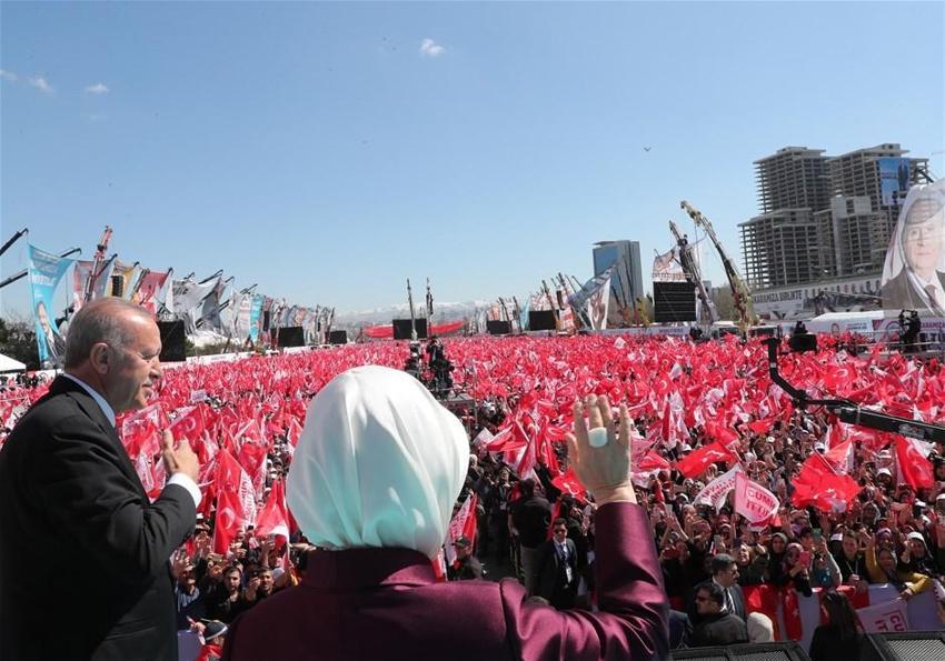 Ankara'da tarihi gün! İşte dev mitingden kareler...