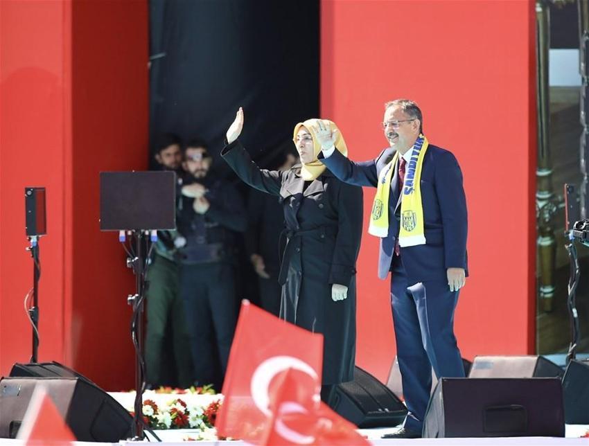 Ankara'da tarihi gün! İşte dev mitingden kareler...