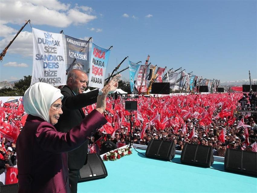 Ankara'da tarihi gün! İşte dev mitingden kareler...