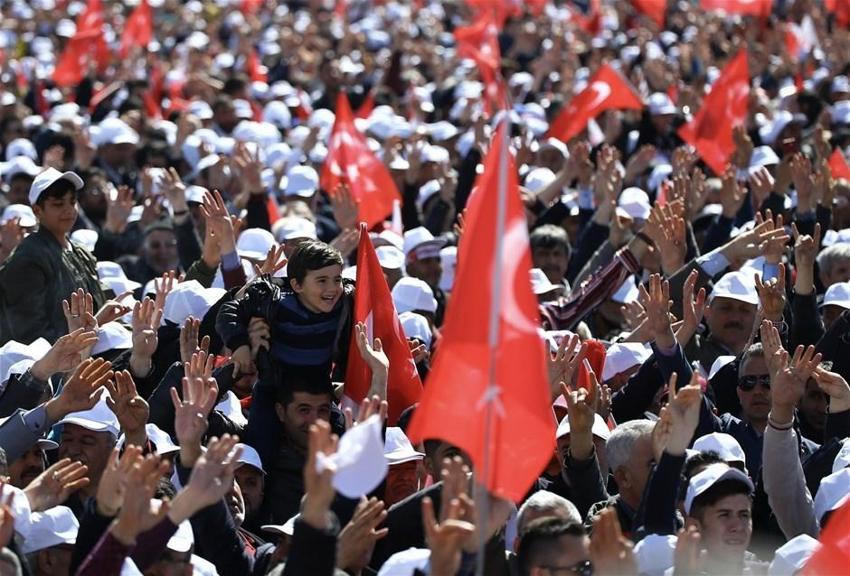 Ankara'da tarihi gün! İşte dev mitingden kareler...