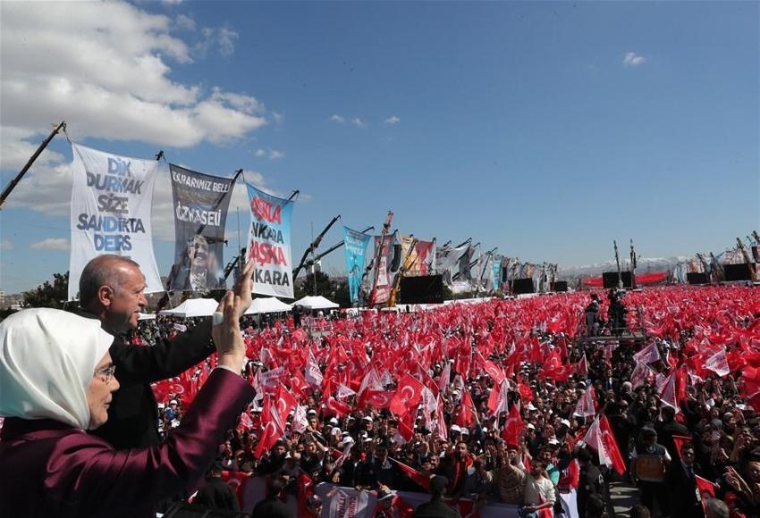 Ankara'da tarihi gün! İşte dev mitingden kareler...