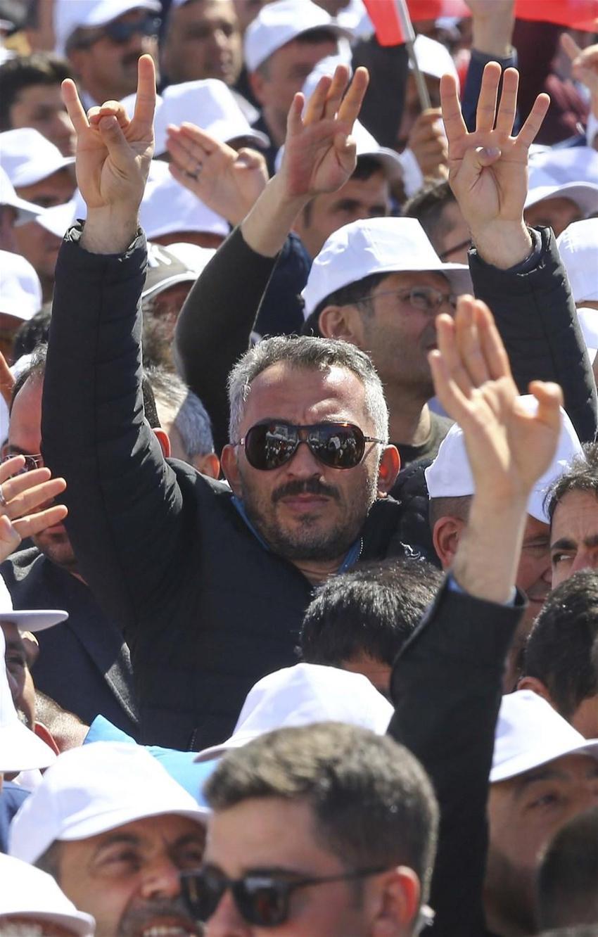 Ankara'da tarihi gün! İşte dev mitingden kareler...
