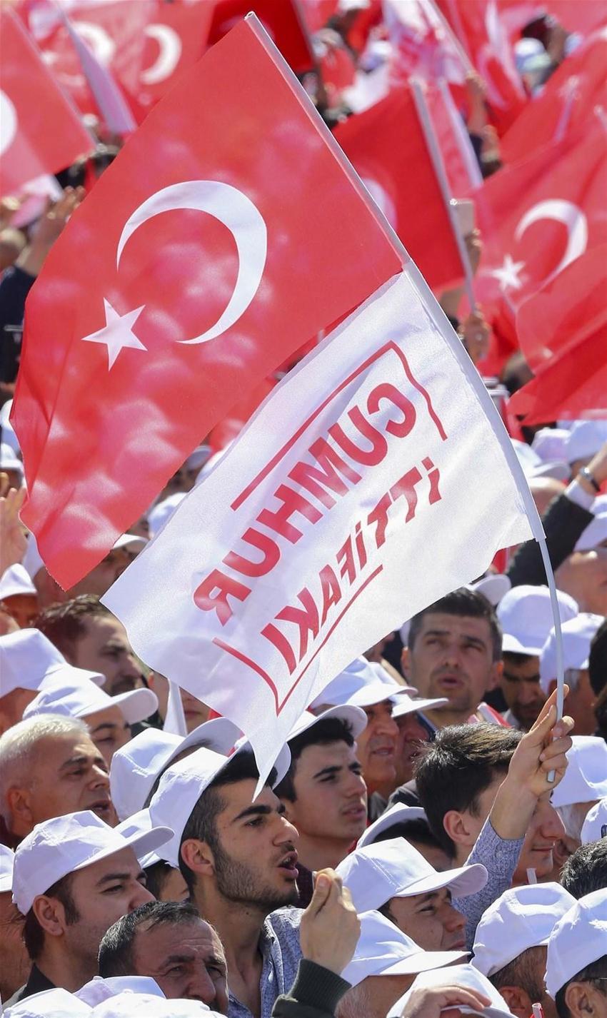 Ankara'da tarihi gün! İşte dev mitingden kareler...