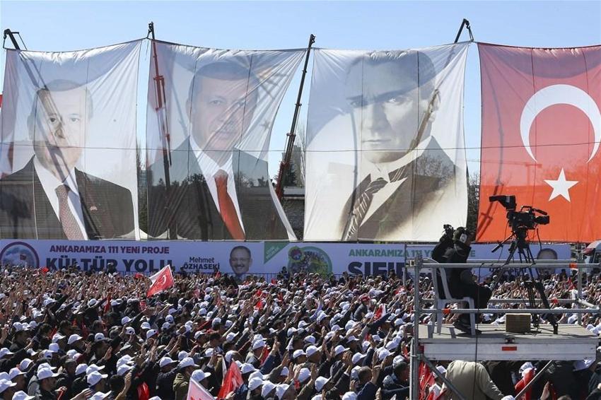 Ankara'da tarihi gün! İşte dev mitingden kareler...