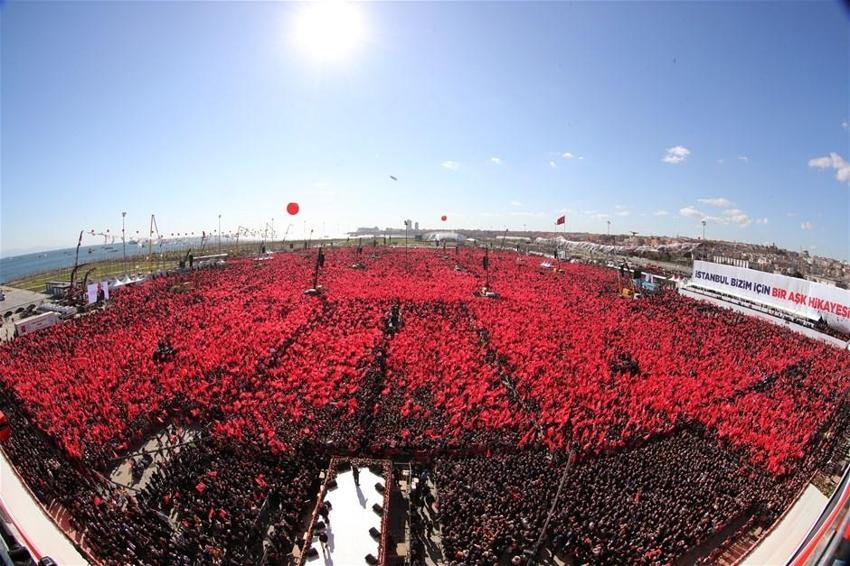 Yenikapı'da tarihi anlar!