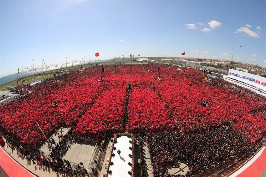 Yenikapı'da tarihi anlar!