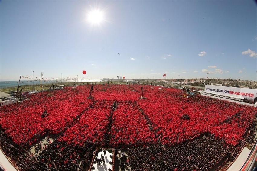 Yenikapı'da tarihi anlar!