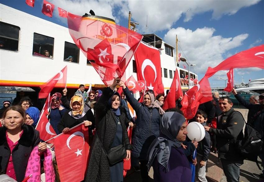 Yenikapı'da tarihi anlar!