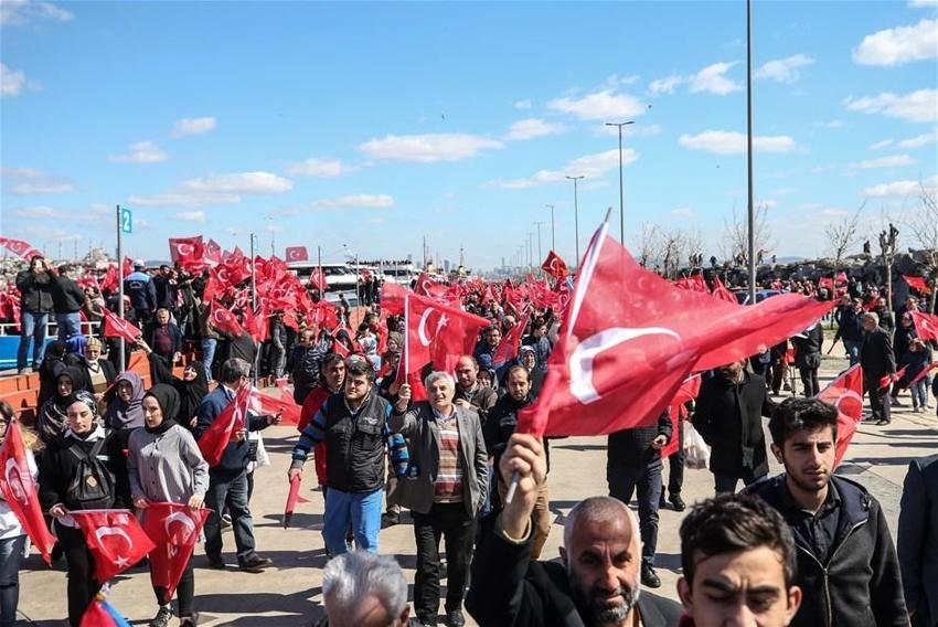 Yenikapı'da tarihi anlar!