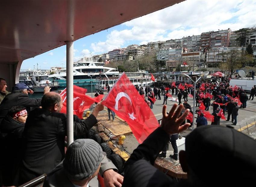 Yenikapı'da tarihi anlar!