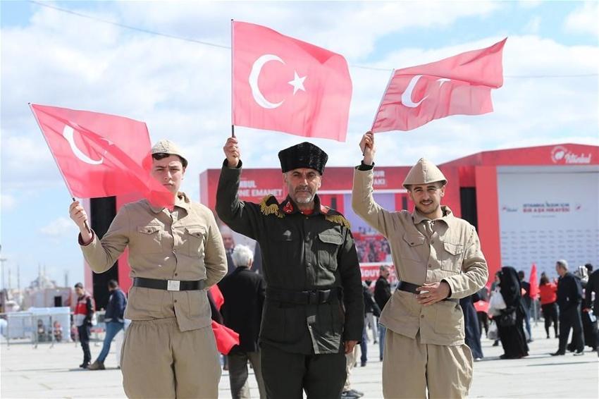 Yenikapı'da tarihi anlar!