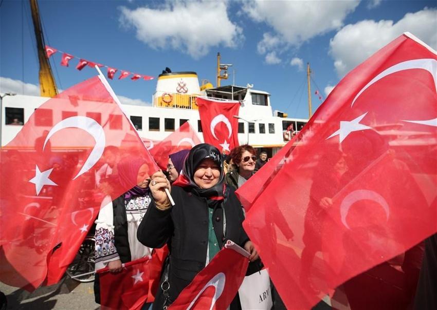 Yenikapı'da tarihi anlar!