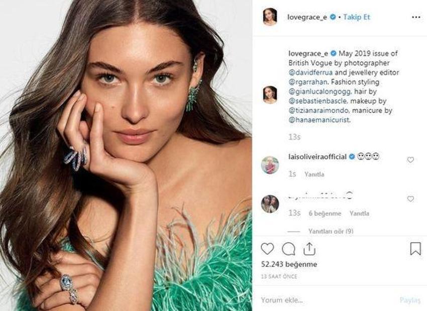 Victoria’s Secret’ın en yeni meleği Grace Elizabeth