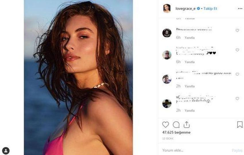 Victoria’s Secret’ın en yeni meleği Grace Elizabeth