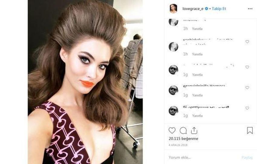 Victoria’s Secret’ın en yeni meleği Grace Elizabeth