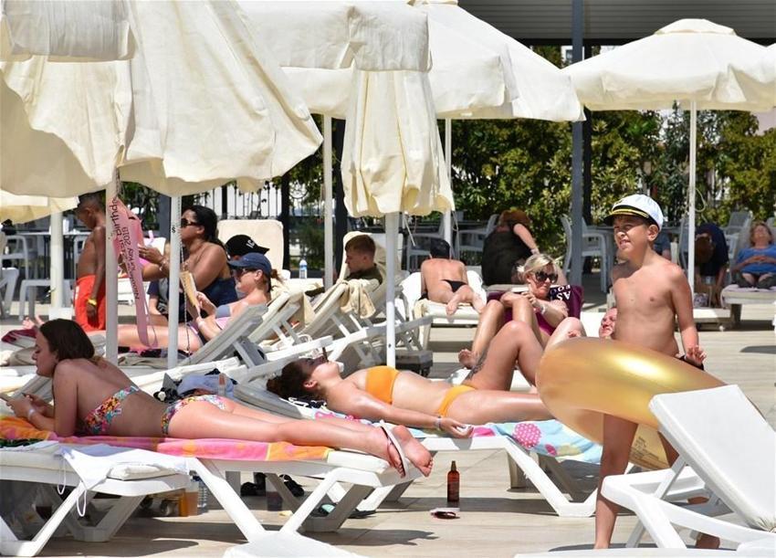 Marmaris'te güzel hava keyfi