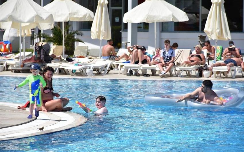Marmaris'te güzel hava keyfi