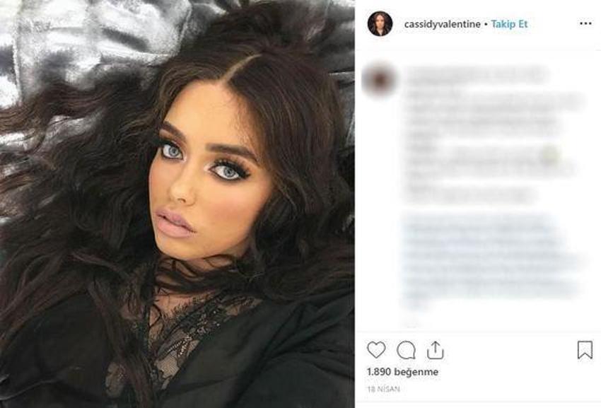 Cassidy Valentine tanınmaz halde!