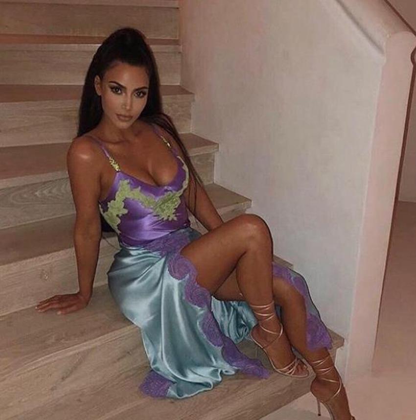 Kim Kardashian'ın kaçamak günü