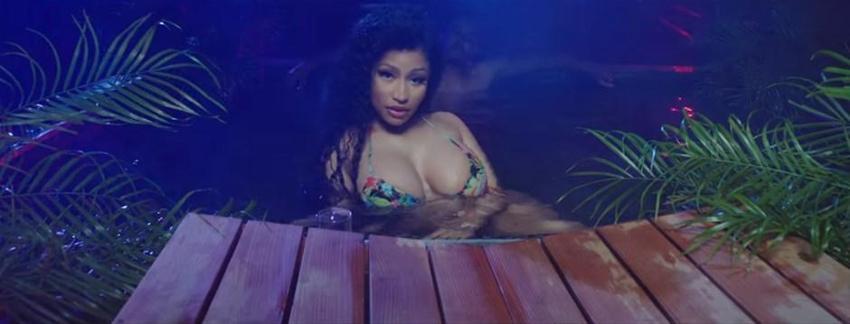 Nicki Minaj'dan sınırları zorlayan klip!
