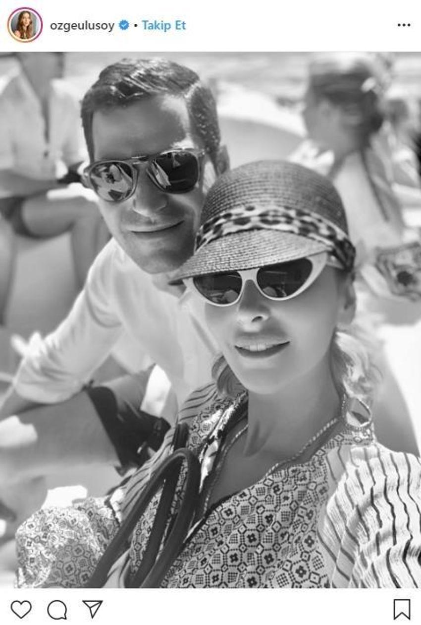 Özge Ulusoy sevgilisiyle ilk kez fotoğraf paylaştı