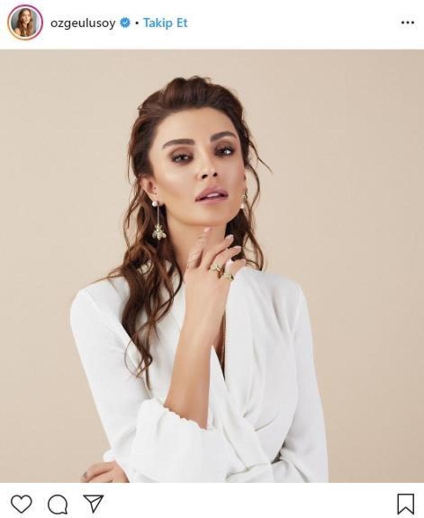 Özge Ulusoy sevgilisiyle ilk kez fotoğraf paylaştı