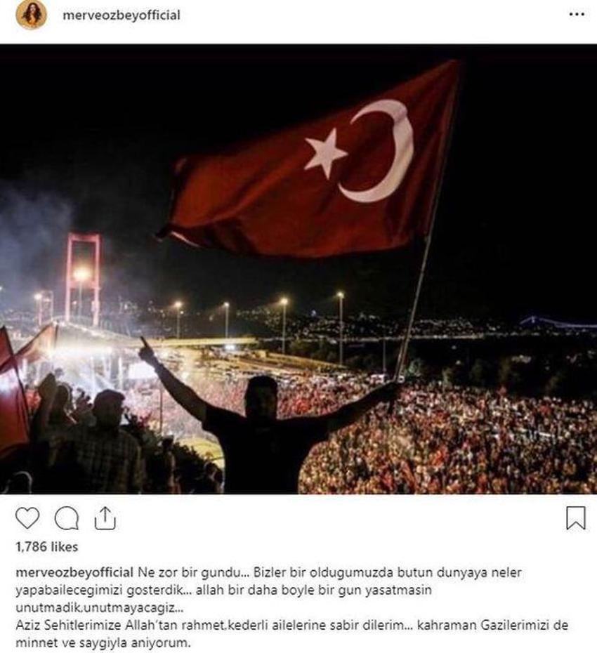 Ünlü isimlerden 15 Temmuz mesajları: Unutmak yok!