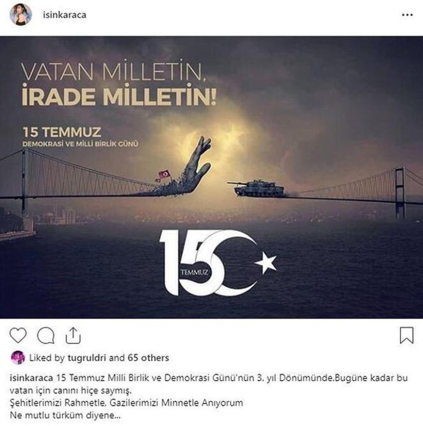 Ünlü isimlerden 15 Temmuz mesajları: Unutmak yok!