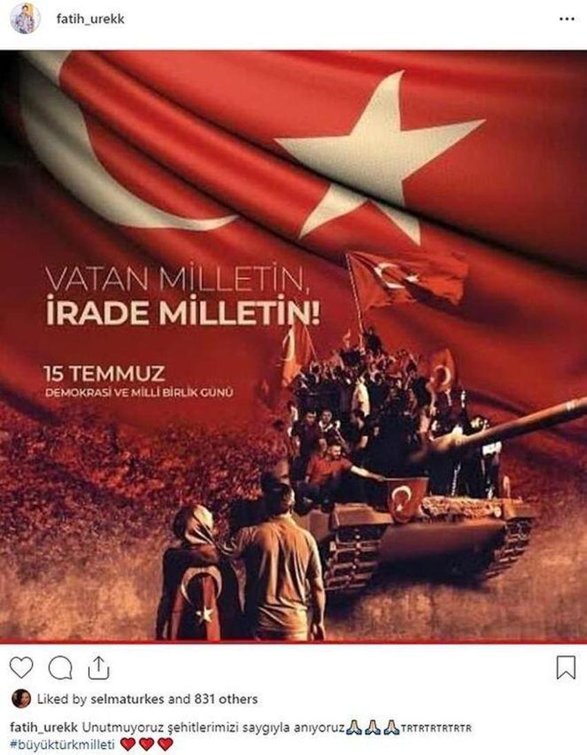 Ünlü isimlerden 15 Temmuz mesajları: Unutmak yok!