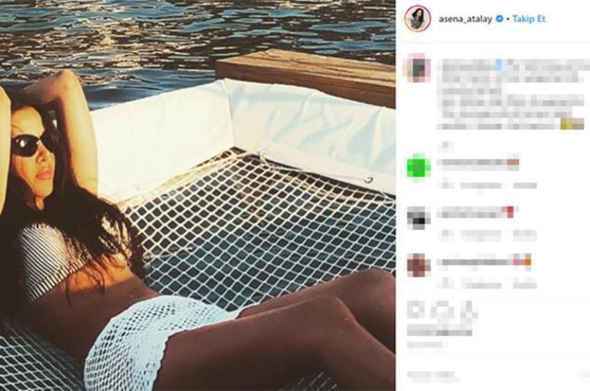 Asena Atalay, Marmaris tatilinde