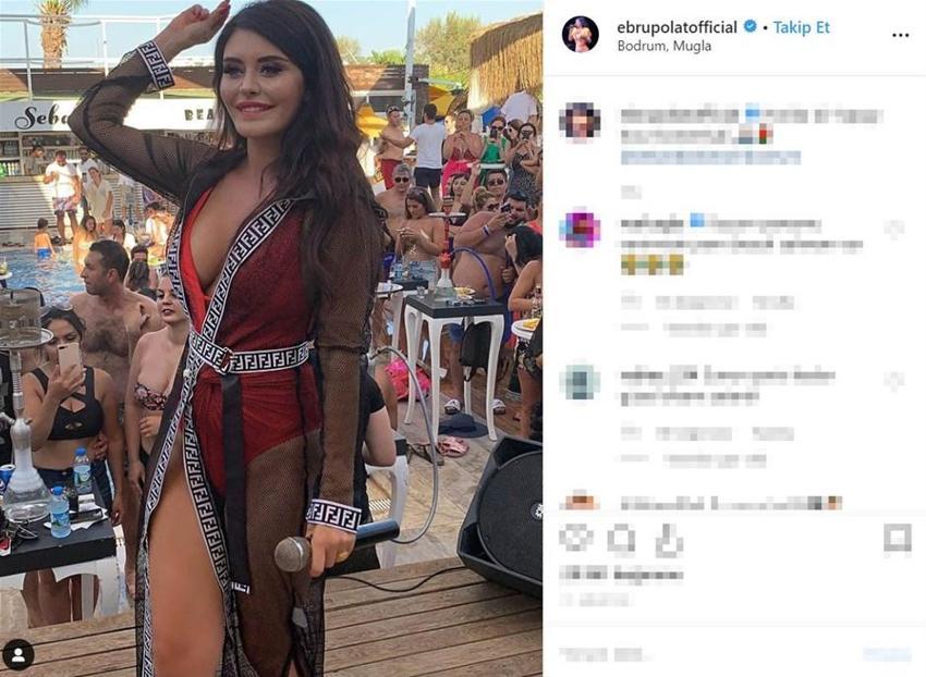 Ebru Polat'dan olay video!