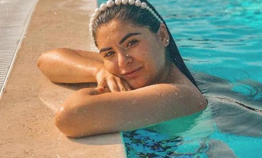 Hanife'nin mayolu paylaşımı olay oldu!